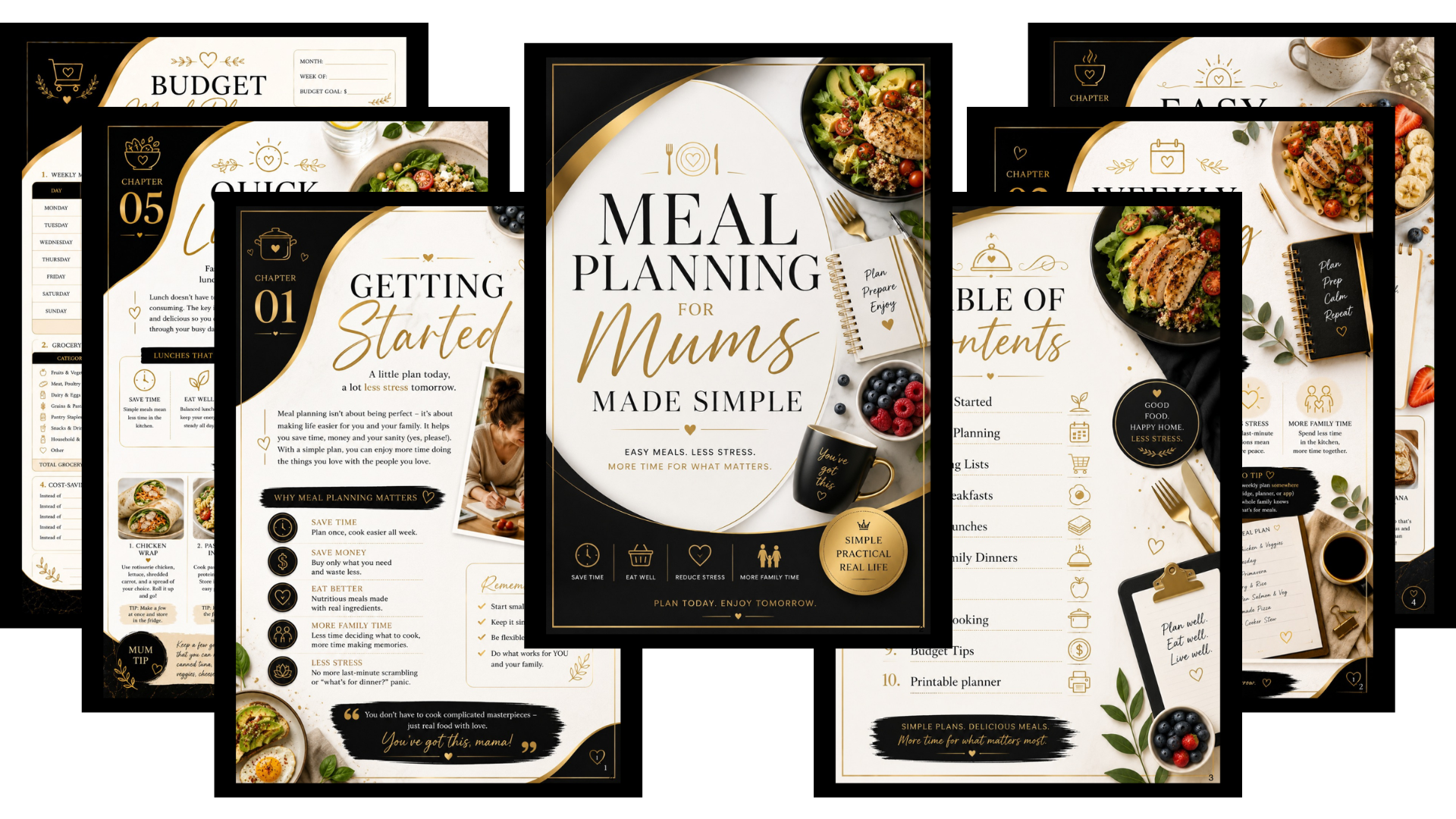 Meal Planning for Mums Made Simple Easy Meals, Less Stress, More Time for What Matters